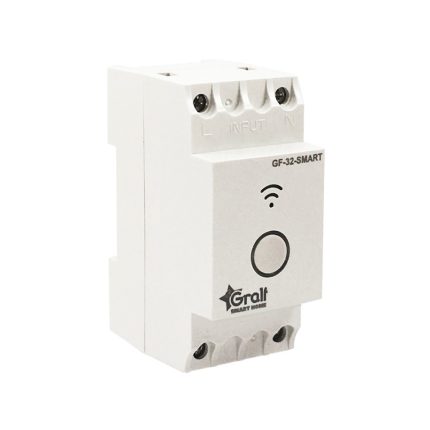 Interruptor Inteligente Wi-Fi Riel Din Gralf — GF-32-SMART