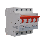Interruptor Termomagnético 4P C63 6kA Gralf — EPB-63Me4PC6360
