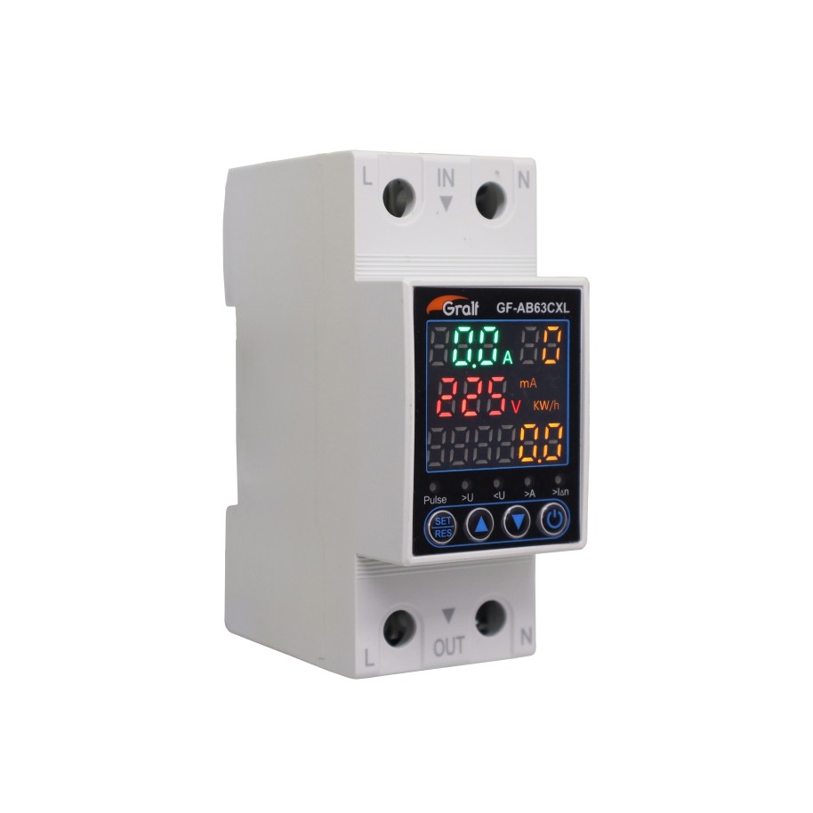 70011_411_izquierdo Protector de tensión Plus con indicador de consumo Gralf — GF-AB63CXL - Imagen 1