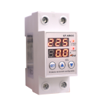 Protector de Tension Configurable con voltimetro y amperimetro, 63A max Gralf — GF-AB63C