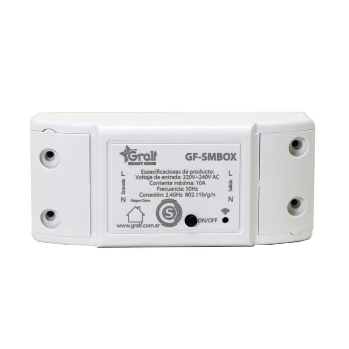 Interruptor Inteligente Wi-Fi Gralf — GF-SMBOX - Imagen 2