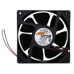 Turbina 12v 120x120x38mm Ruleman Gralf — CGF-1238B-12