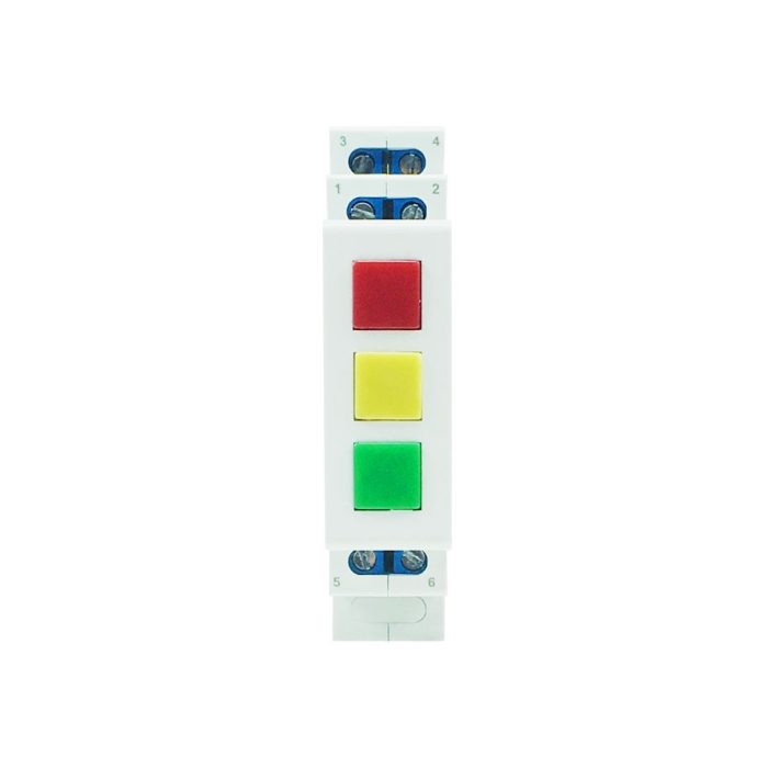 Piloto Indicador modular trifásico Gralf — GF-P3 - Imagen 2