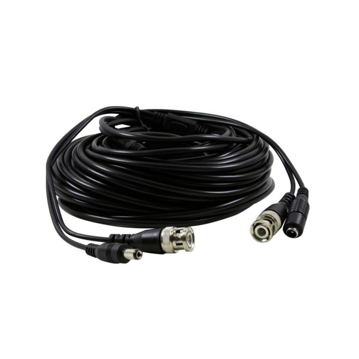 Cable armado CCTV HD-CVI/TVI/AHD/Analogico 720p 18mts video+Alim. Gralf — GF-CCTV18 - Imagen 2