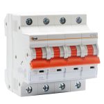 Interruptor Termomagnético 4P C10 6kA Gralf — EPB-63Me4PC1060 - Imagen 2