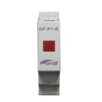Piloto Indicador modular monofásico rojo Gralf — GF-P1-R - Imagen 2