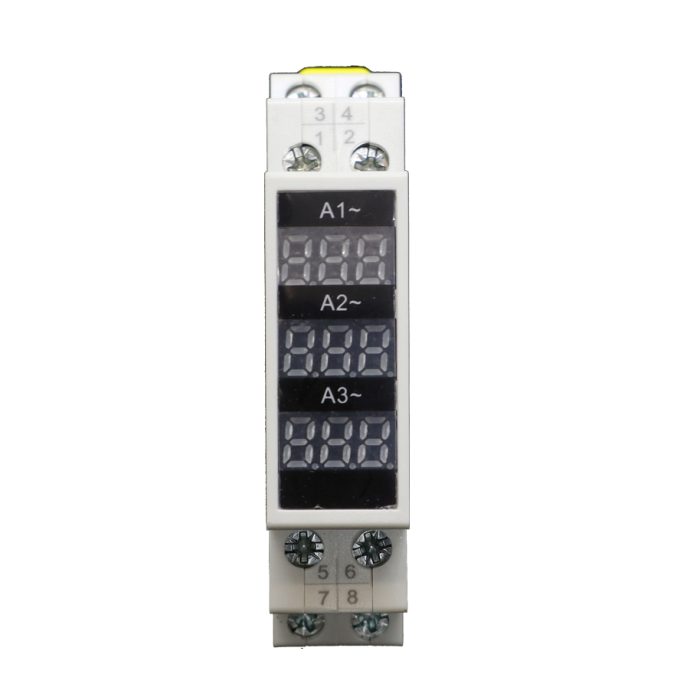 Amperímetro modular trifásico Gralf — GF-100AG3 - Imagen 2