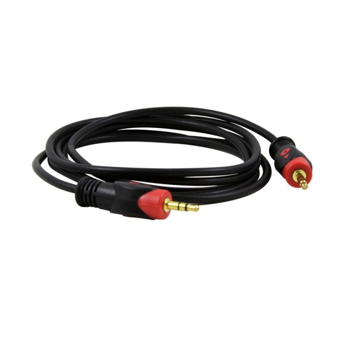Cable de Audio Plug 3.5mm - Plug 3.5mm 1.8mts Gralf — GF-P3535 - Imagen 2