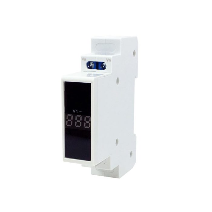 Voltímetro modular monofásico Gralf — GF-500VR - Imagen 3