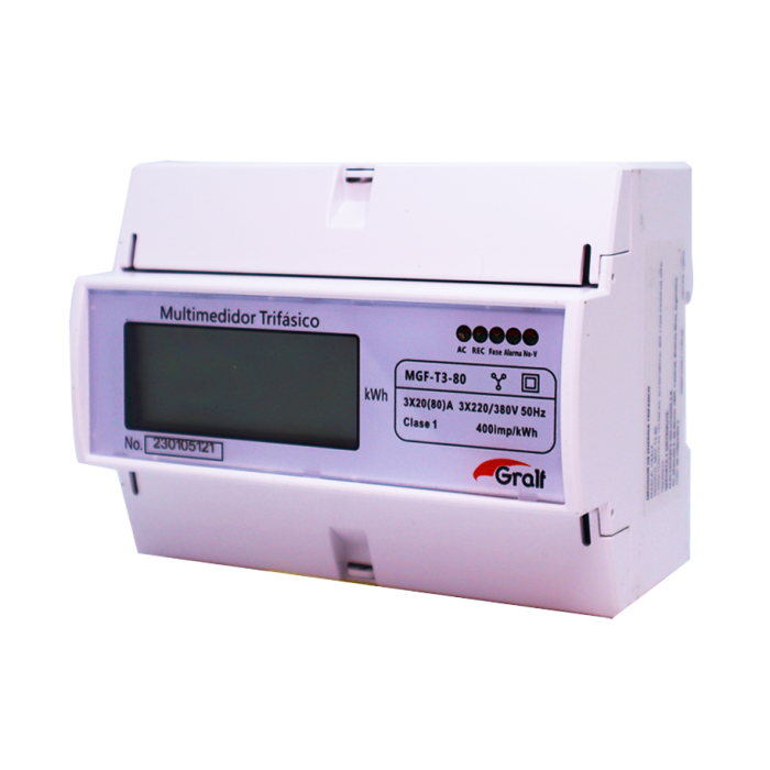 Multimedidor Trifásico Gralf — MGF-T3-80 - Imagen 3