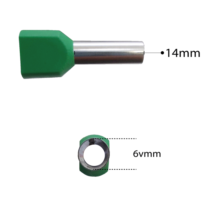 Puntera tubular Tiff 6 doble Gralf — BGR-TIFFD60 - Imagen 3
