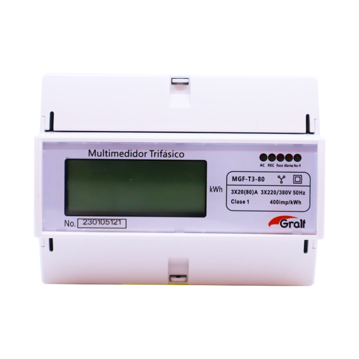 Multimedidor Trifásico Gralf — MGF-T3-80 - Imagen 4