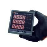 Multimedidor trifasico y analizador de red de panel con medidor de consumo y cofimetro Gralf — MGF-T3-1000S - Imagen 4