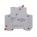 Interruptor Termomagnético 2P C6 6kA Gralf — EPB-63Me2PC0660 - Imagen 4