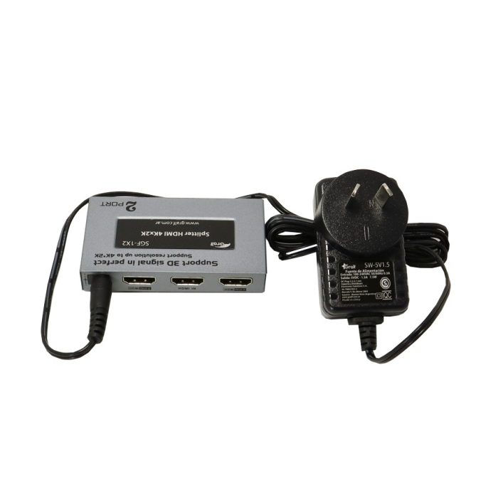 Splitter HDMI de 2 Salidas Gralf — SGF-1X2 - Imagen 4