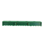 Bornera de distribución verde, 1p, 15 entradas. Gralf — BGR-i15/G - Imagen 4