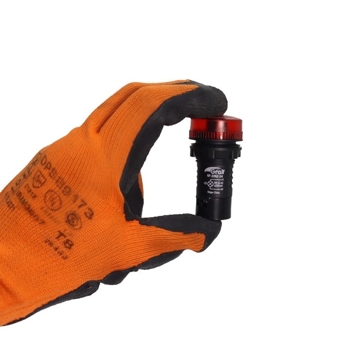Piloto audible rojo (Ø22mm) de 24V Gralf — GF-22RZ-24 - Imagen 4