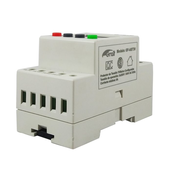 Protector de Tension Trifasico Configurable con voltimetro Gralf — GF-ABT30 - Imagen 4