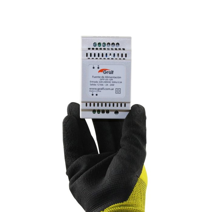 Fuente Switching Riel Din 12V 2A Gralf — GFP-25-12R - Imagen 5