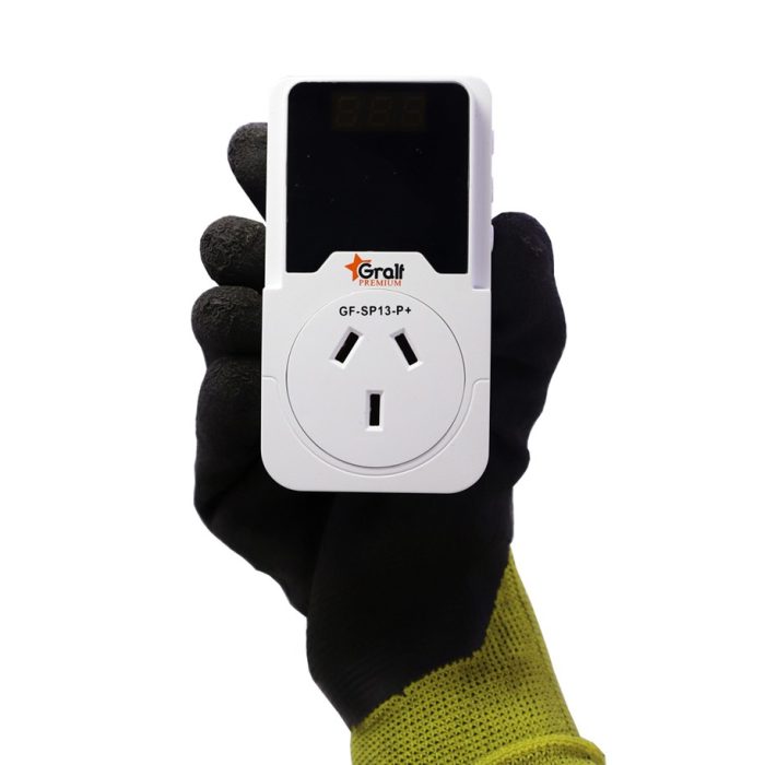 Protector de tensión enchufable configurable con voltímetro Gralf — GF-SP13-P+ - Imagen 5