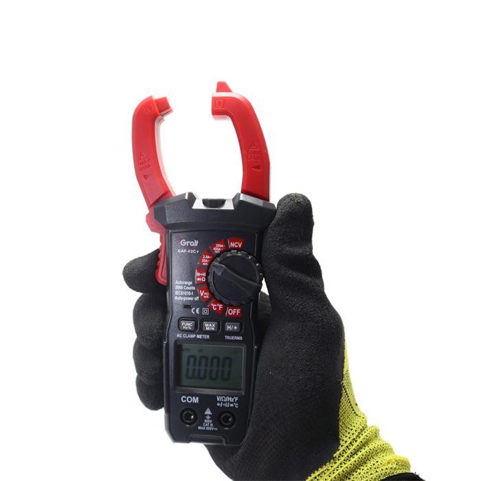 Pinza Amperométrica de Corriente Alterna Gralf — GAF-02C+ - Imagen 5